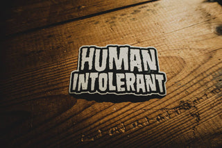 Human Intolerant - Sticker - mangobeard