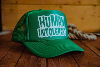 Human Intolerant - Trucker Cap - mangobeard