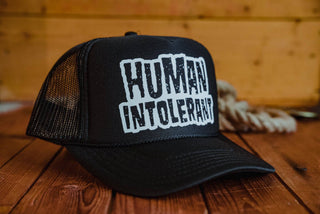 Human Intolerant - Trucker Cap - mangobeard