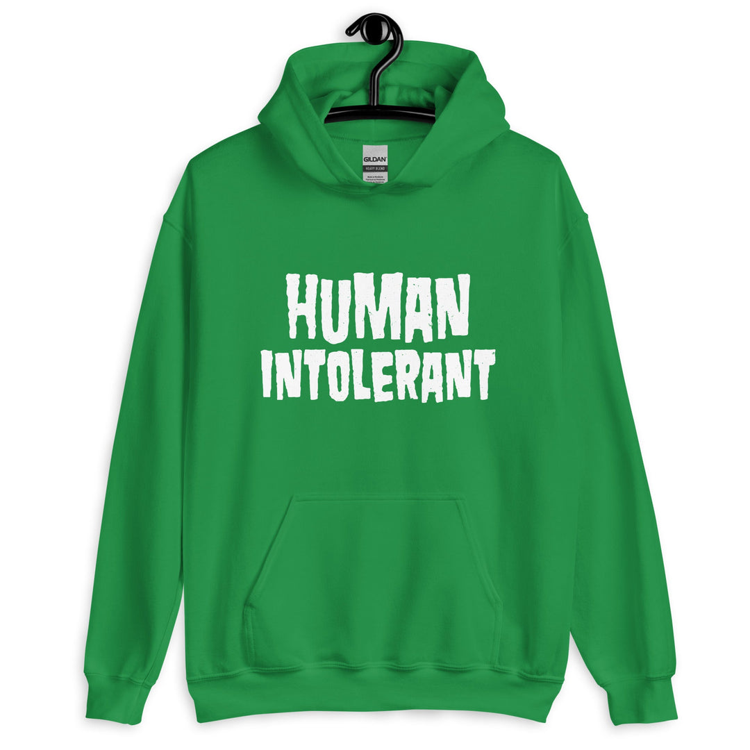 Human Intolerant Unisex Hoodie - mangobeard