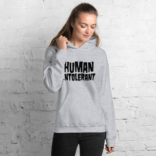 Human Intolerant Unisex Hoodie - mangobeard
