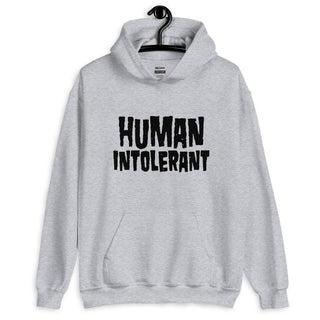 Human Intolerant Unisex Hoodie - mangobeard