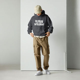 Human Intolerant Unisex Hoodie - mangobeard