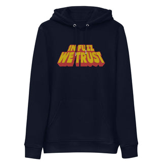 In Fuzz We Trust Embroidered Unisex Premium Eco Hoodie - mangobeard