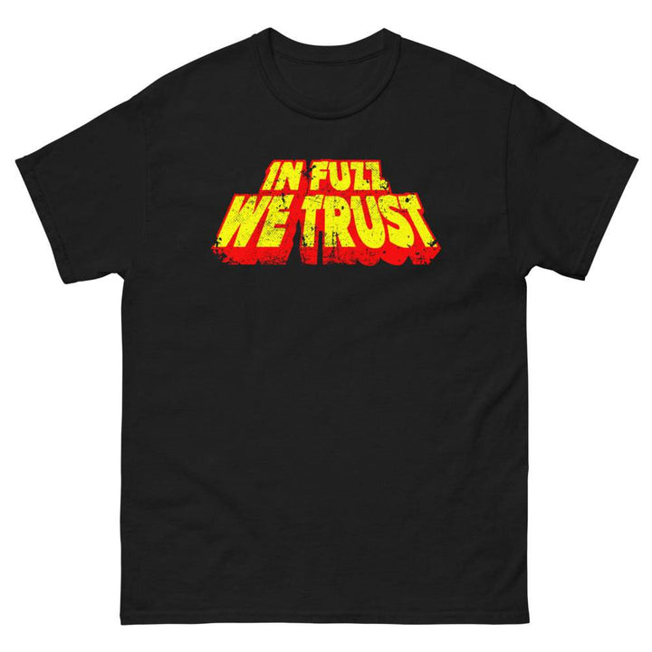 In Fuzz We Trust Heavy Cotton T-Shirt - mangobeard
