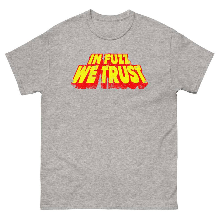 In Fuzz We Trust Heavy Cotton T-Shirt - mangobeard