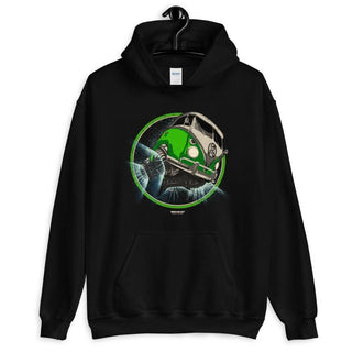 Intergalactic Space Bus Unisex Hoodie - mangobeard