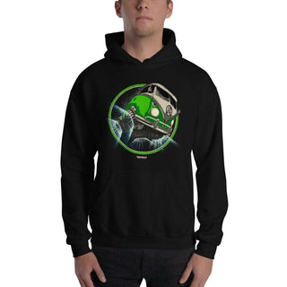 Intergalactic Space Bus Unisex Hoodie - mangobeard