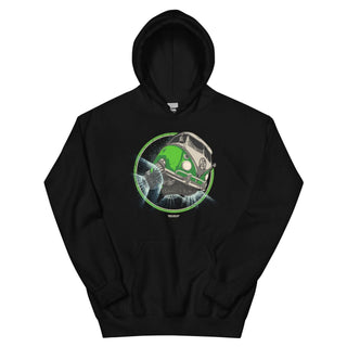 Intergalactic Space Bus Unisex Hoodie - mangobeard