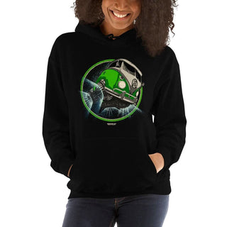 Intergalactic Space Bus Unisex Hoodie - mangobeard