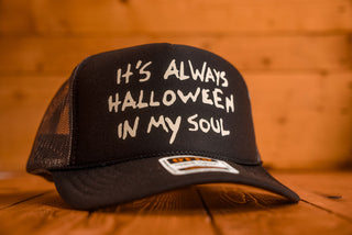 It's Always Halloween In My Soul - Trucker Cap - mangobeard