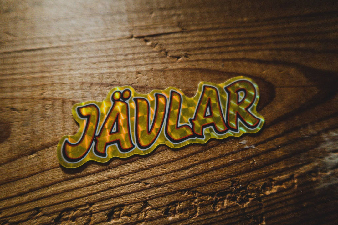 Jävlar - Gold - Sticker - mangobeard