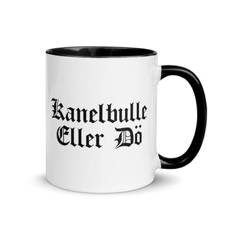 Kanelbulle Eller Dö 11oz Mug with Color Inside - mangobeard