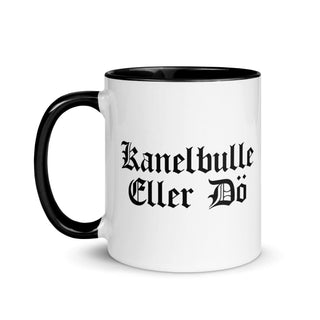 Kanelbulle Eller Dö 11oz Mug with Color Inside - mangobeard