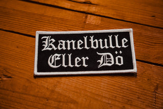 Kanelbulle Eller Dö - Patch - mangobeard