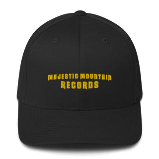 Majestic Mountain Records Structured Twill Cap - mangobeard