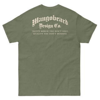 Mangobeard Design Co - Blackletter Shop Heavy Cotton T-Shirt - mangobeard