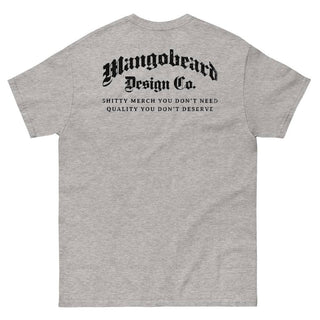 Mangobeard Design Co - Blackletter Shop Heavy Cotton T-Shirt - mangobeard