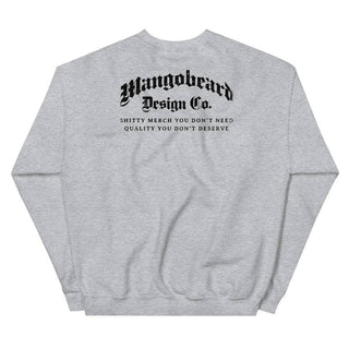 Mangobeard Design Co - Blackletter - Unisex Sweatshirt - mangobeard