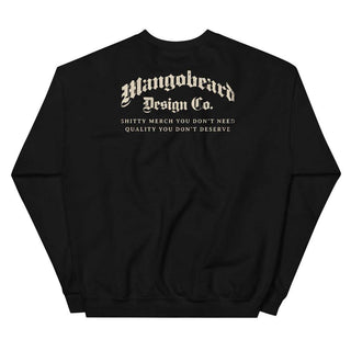 Mangobeard Design Co - Blackletter - Unisex Sweatshirt - mangobeard