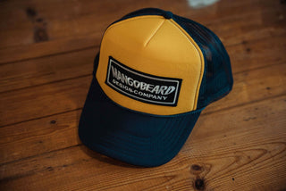 Mangobeard Design Co - Classic logo patch - Trucker Cap - mangobeard