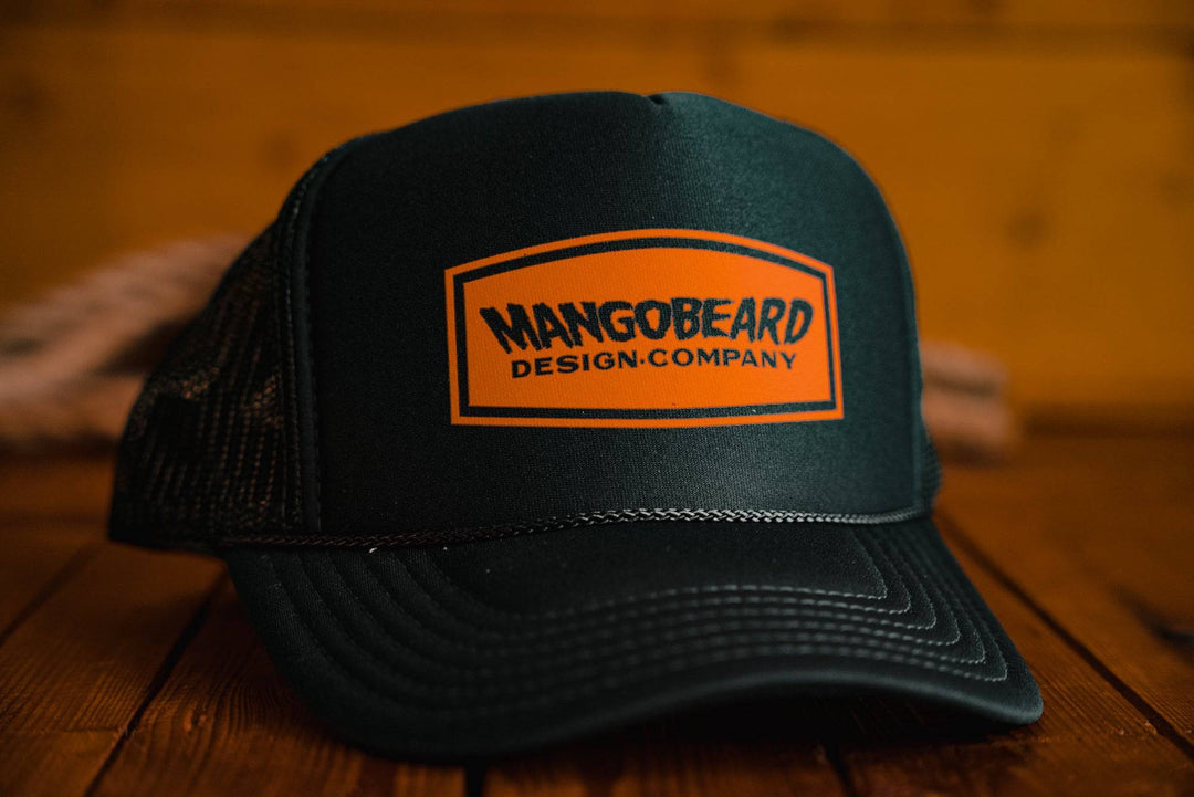 Mangobeard Design Co - Logo Badge  - Trucker Cap - mangobeard