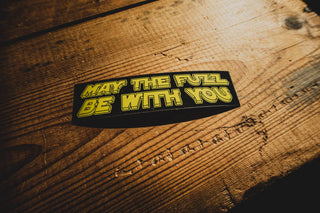 May the fuzz be with you - Sticker - mangobeard