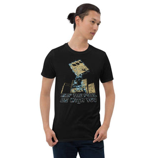 May The Fuzz Be With You Unisex T-Shirt - mangobeard