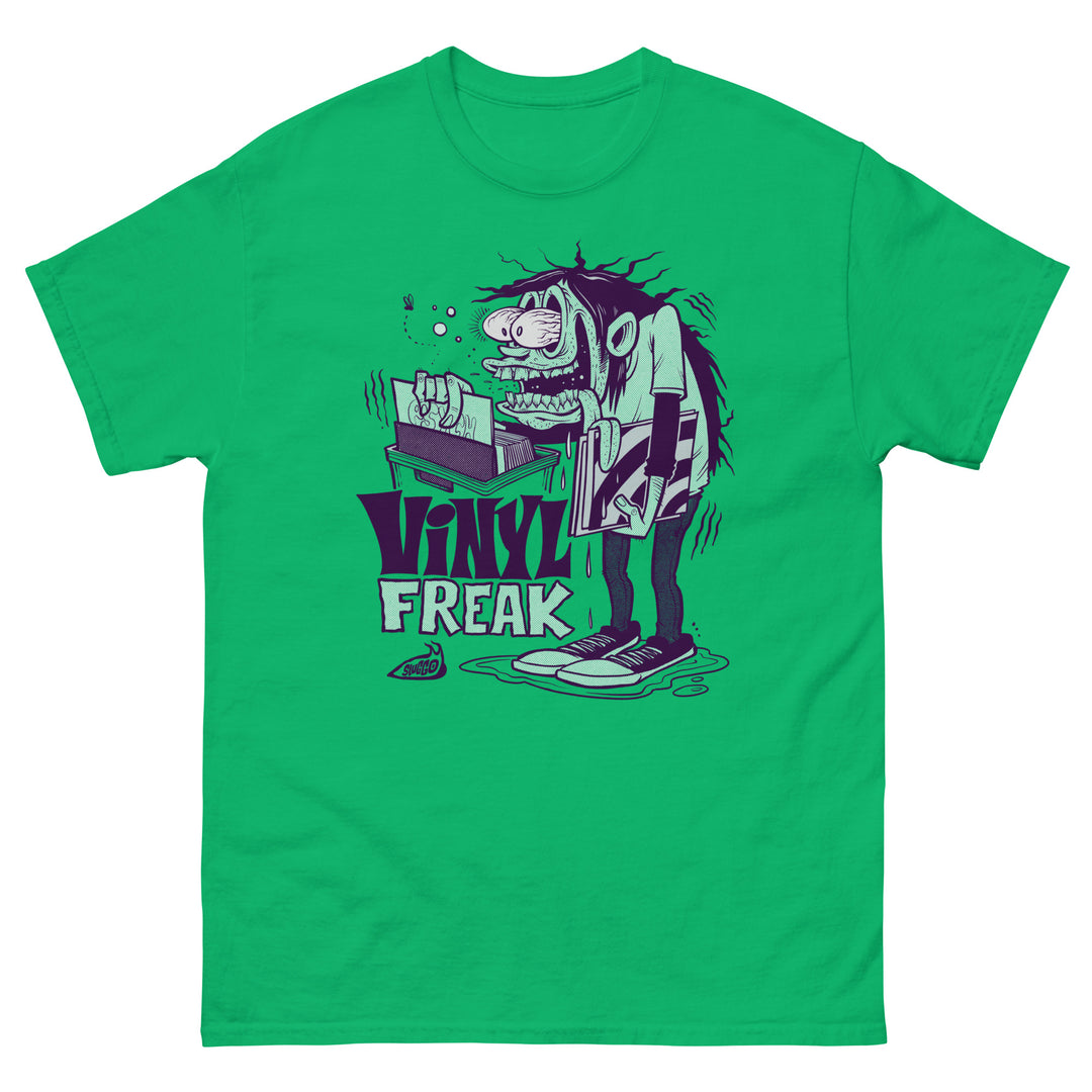 Vinyl Freak - Heavy Cotton - T-Shirt - mangobeard