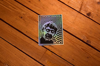MMC - 01 - Holographic Zombie - Sticker - mangobeard