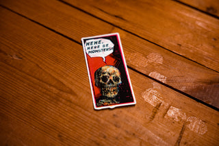 MMC - Here Be Monsters - Sticker - mangobeard