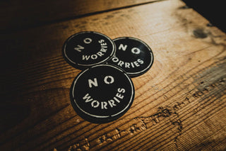 No Worries Smiley - Sticker - mangobeard