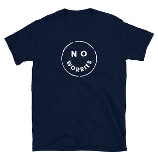 No Worries Smiley - Unisex T-Shirt - mangobeard