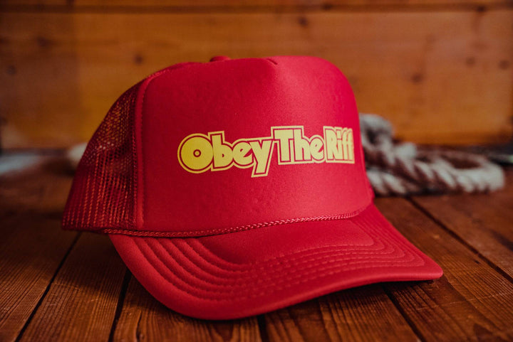 Obey The Riff - Trucker Cap - mangobeard