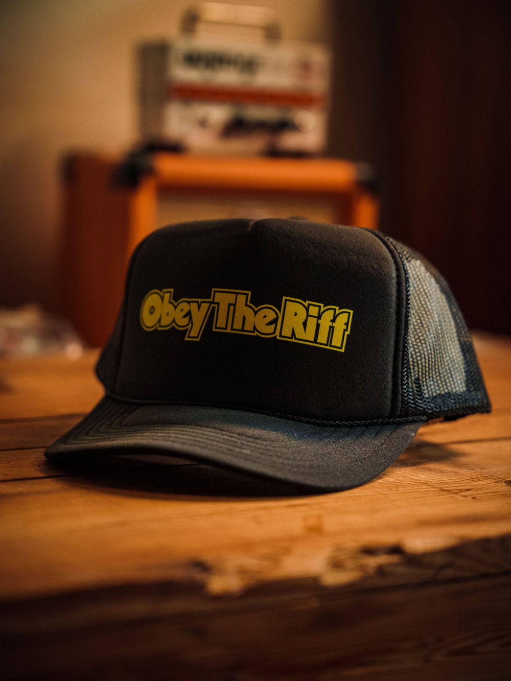 Obey The Riff - Trucker Cap - mangobeard
