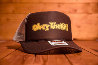 Obey the riff - Trucker Cap - mangobeard