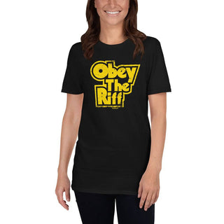 Obey The Riff Unisex T-Shirt - mangobeard