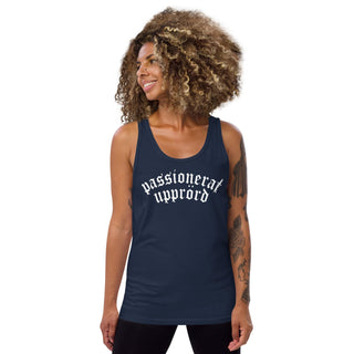 Passionerat Upprörd Unisex Tank Top - mangobeard