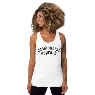 Passionerat Upprörd Unisex Tank Top - mangobeard