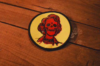 Pin-up Skull - Patch - mangobeard