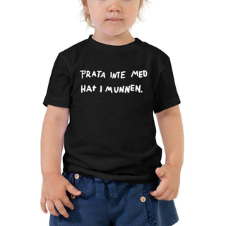 Prata Inte Med Hat I Munnen Toddler Short Sleeve Tee - mangobeard