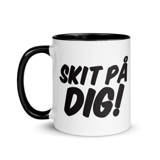 Skit på dig! 11oz Mug with Color Inside - mangobeard