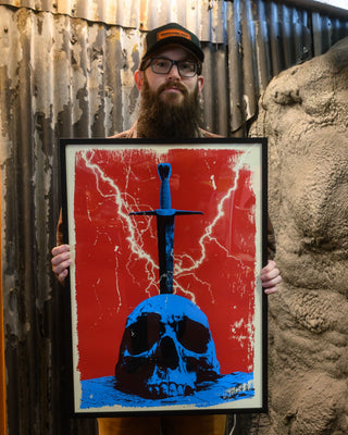 Skull N Sword Poster - mangobeard