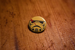 Smiling Trooper - Button - mangobeard