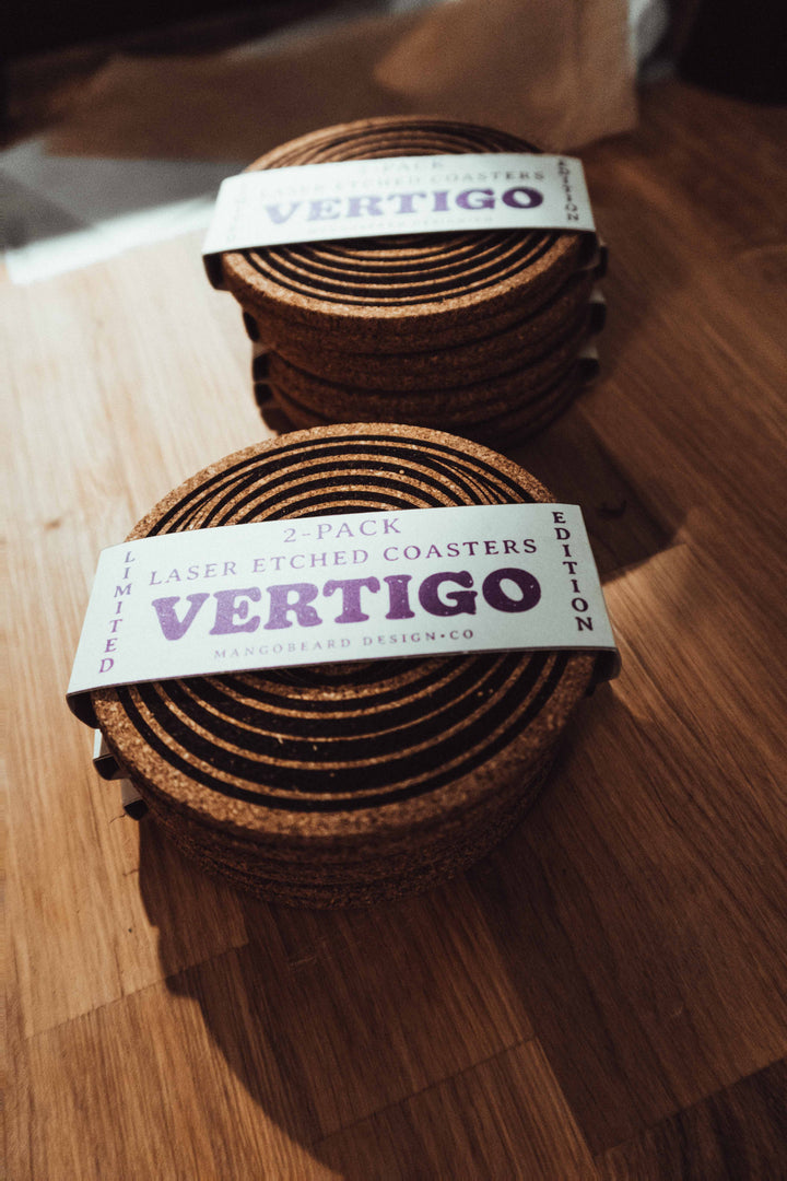 Vertigo Coaster set - mangobeard