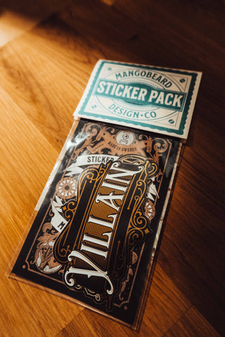 Villain/Brotherhood - Sticker Pack - mangobeard