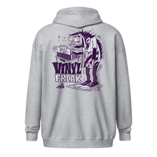 Vinyl Freak zip hoodie - mangobeard
