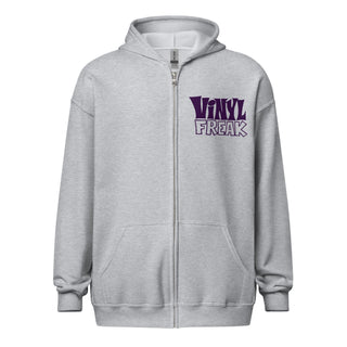 Vinyl Freak zip hoodie - mangobeard