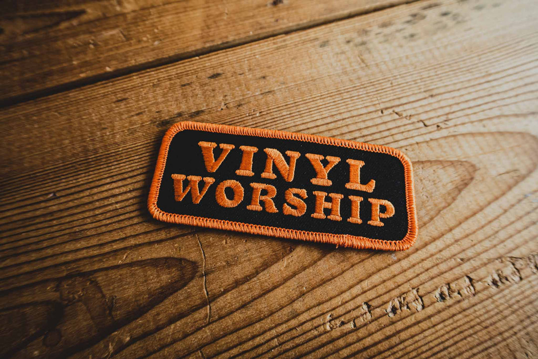 Vinyl Worship - Patch - mangobeard