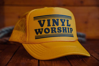 Vinyl Worship - Trucker Cap - mangobeard